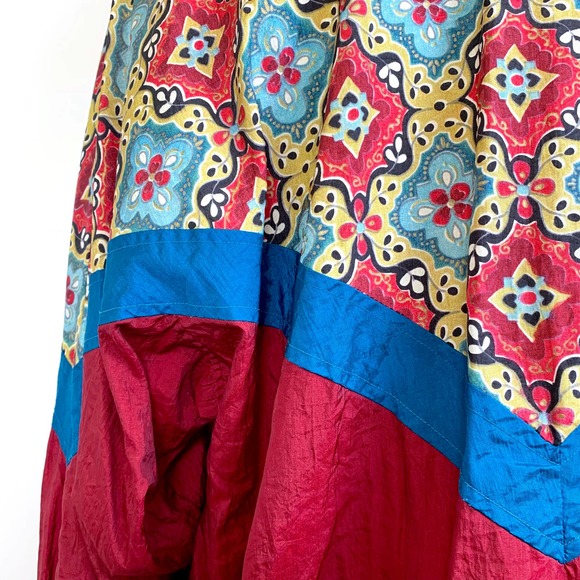 Vintage 90s Unique Jennifer Moore Activewear Windbreaker Jacket- Medium - Picture 7 of 9